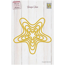 Stanzform Präge Stanzschablone Cutting Die - Nellie`s - SD314 Sterne